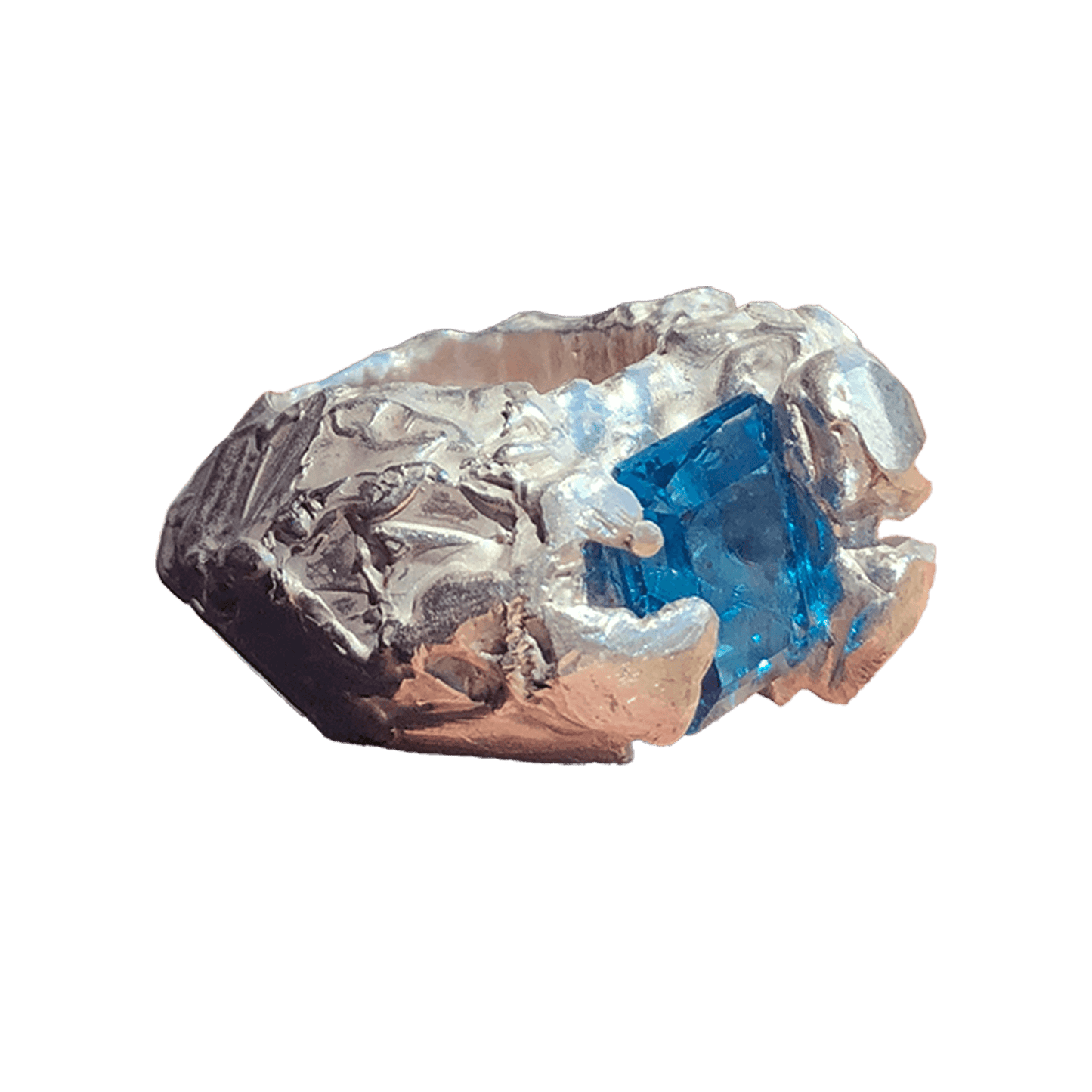 Celestial tpaz ring